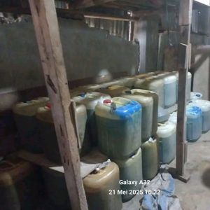 Satgas Ops Dian Toba 2025 Bongkar Penimbunan BBM Bersubsidi di Pancur Batu, Puluhan Jeriken dan Tabung LPG Diamankan
