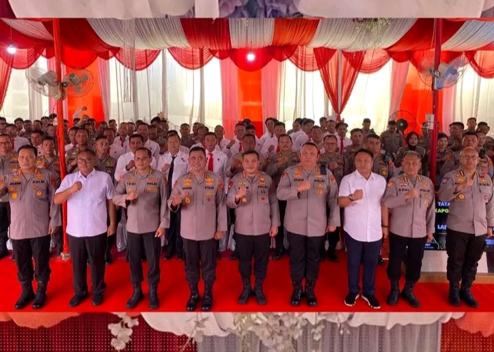 Kapolda Sumut Kunjungan Kerja Ke Polres Labusel : Tekankan Penguatan Sinergitas dan Pelayanan Publik Secara Profesional